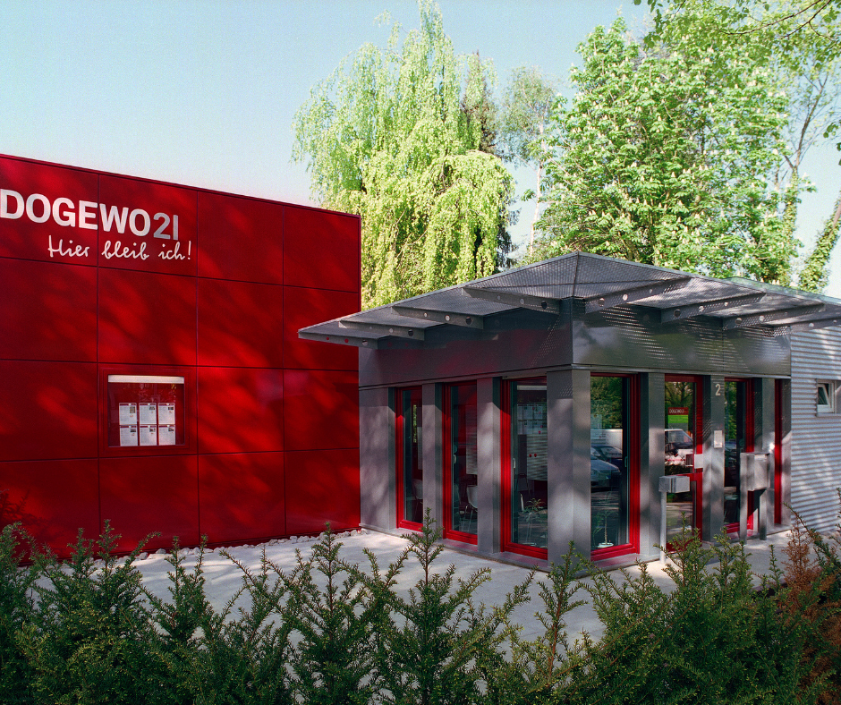 Außenansicht vom Servicebüro