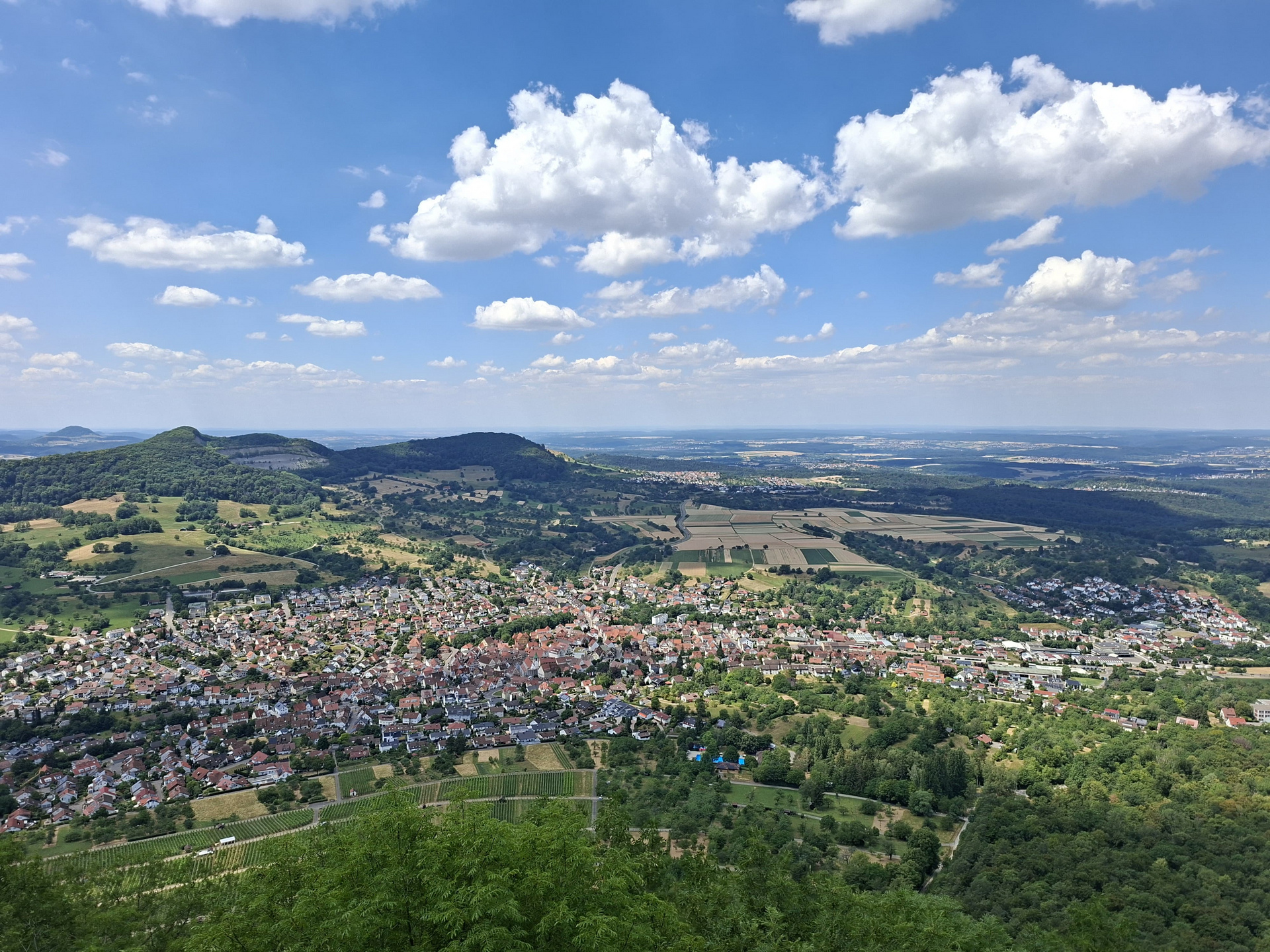 Weitblick über Stuttgart