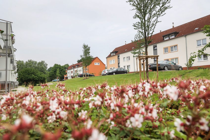 Modernisiertes Mehrfamilienhaus 