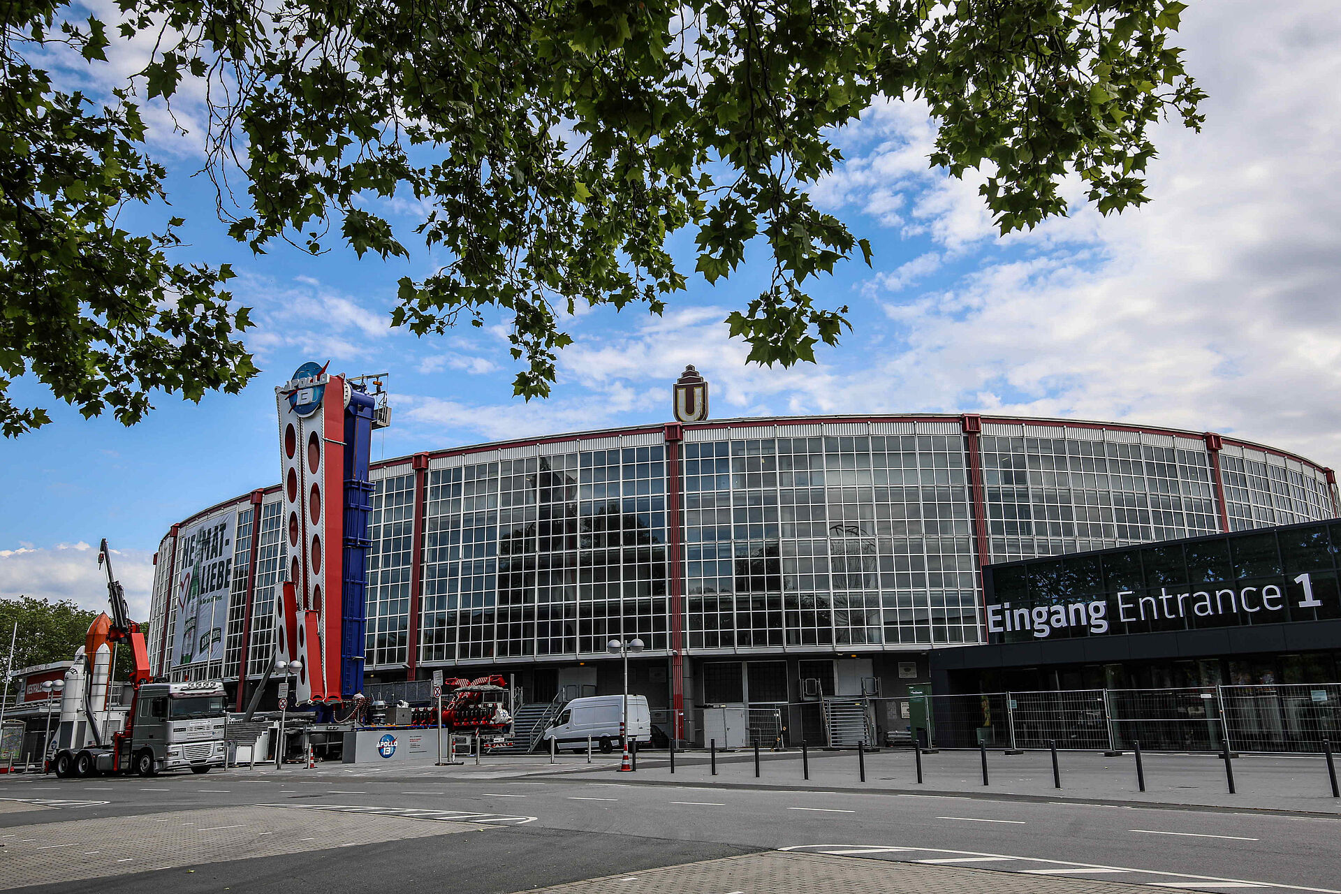 Außenansicht der Westfalenhalle