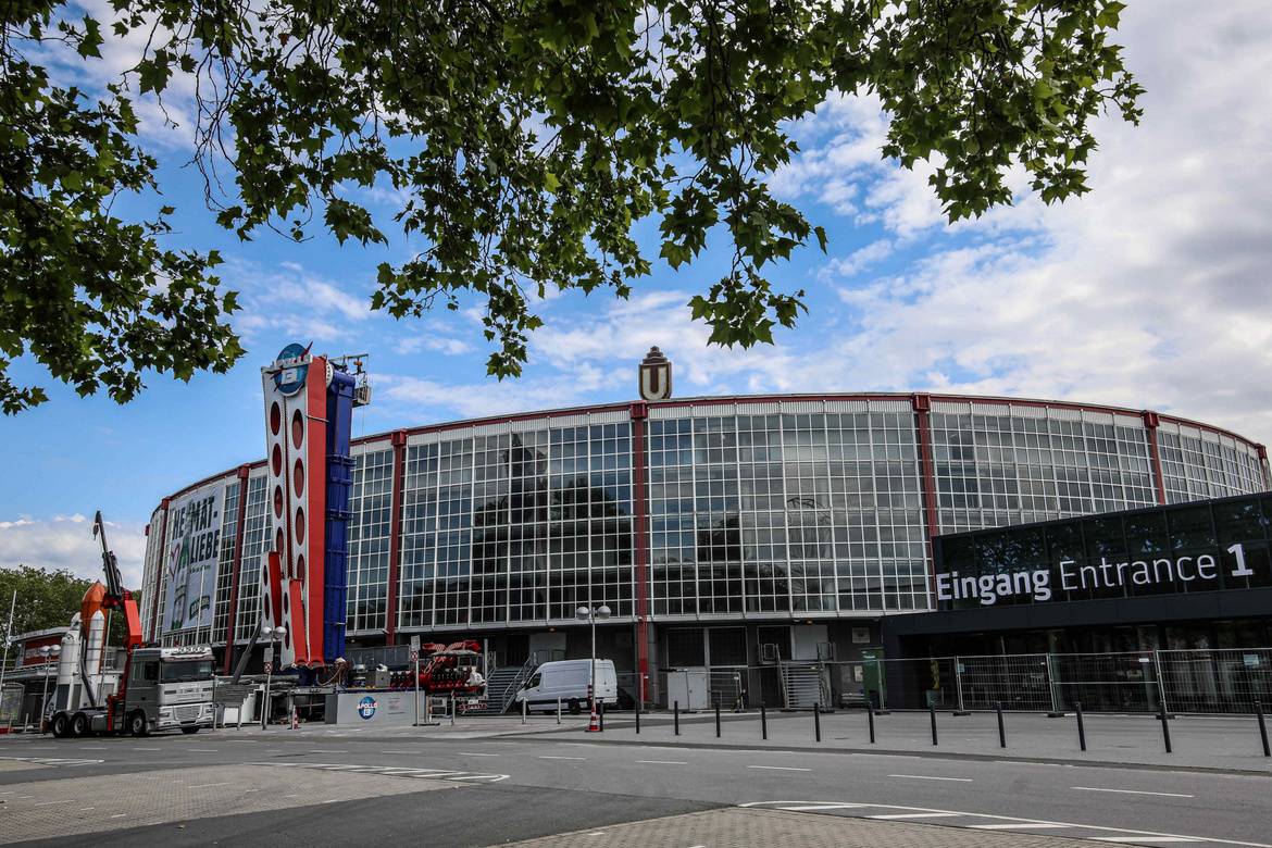 Außenansicht der Westfalenhalle