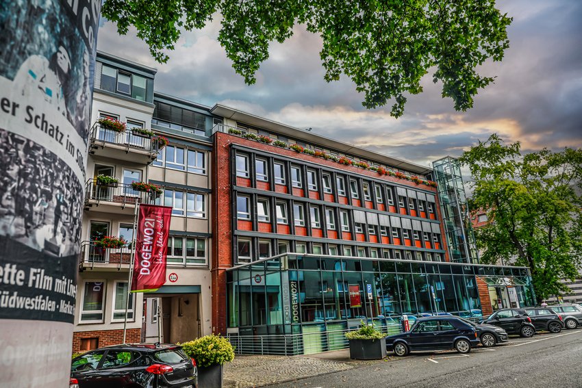 Kundenzentrum der DOGEWO21 von außen 