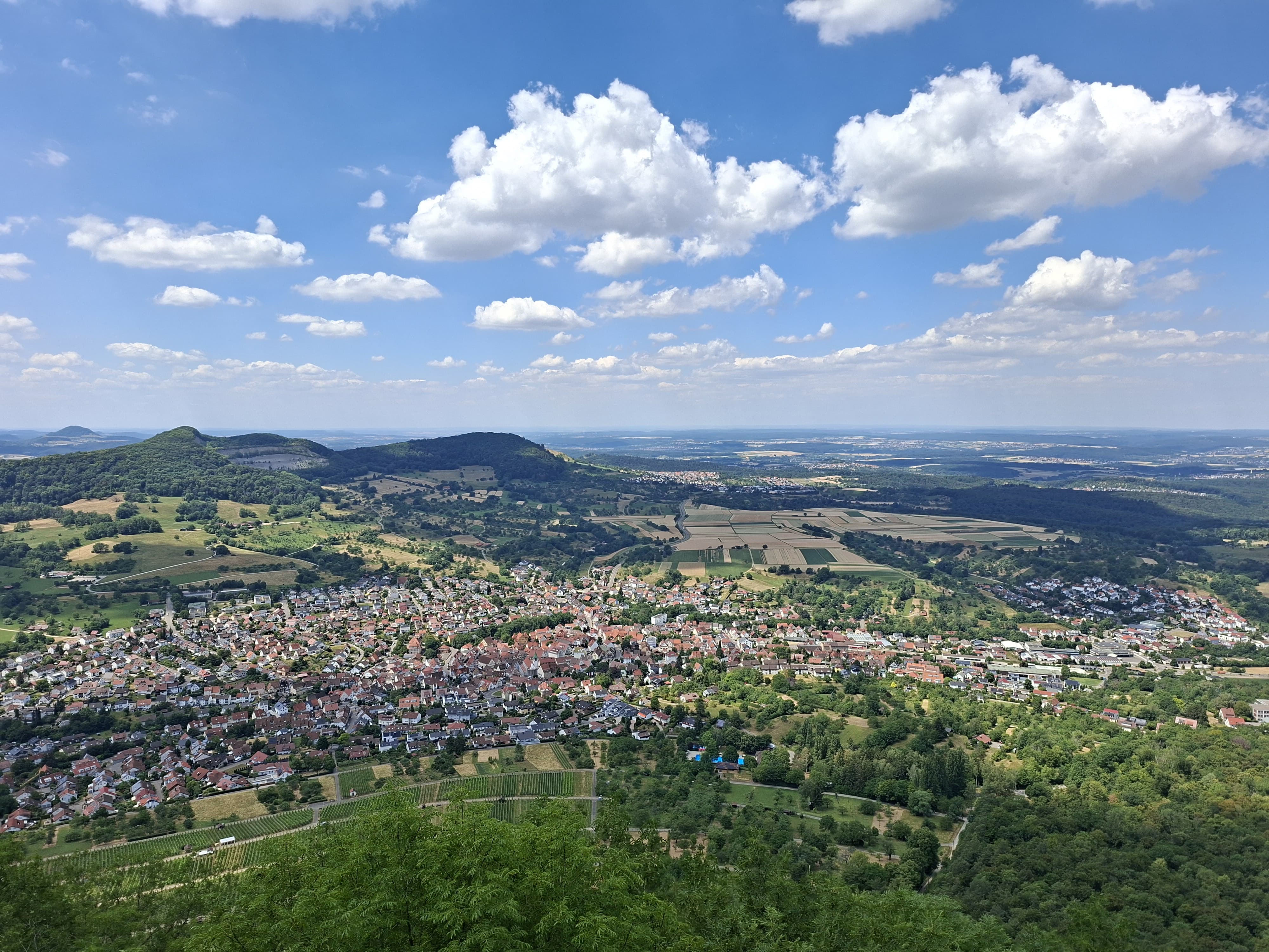 Weitblick über Stuttgart
